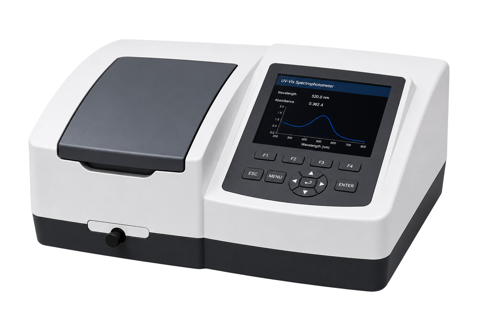 Klar2O Wasserlabor UV-Vis-Spektrophotometer zur Analyse von Wasserproben und Messung chemischer Wasserparameter im Labor.